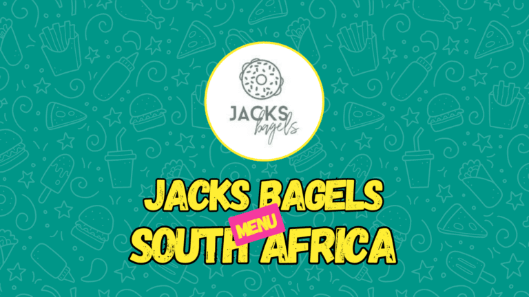 Jack’s Bagels Menu