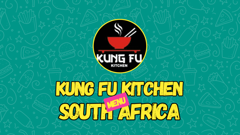Kung Fu Kitchen Menu