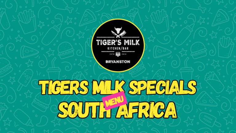 Tigers Milk Specials