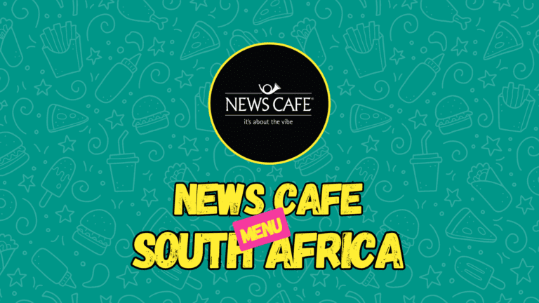 News Cafe Menu